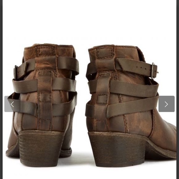 Hudson ankle boots brown size 38/7 - Picture 2 of 6